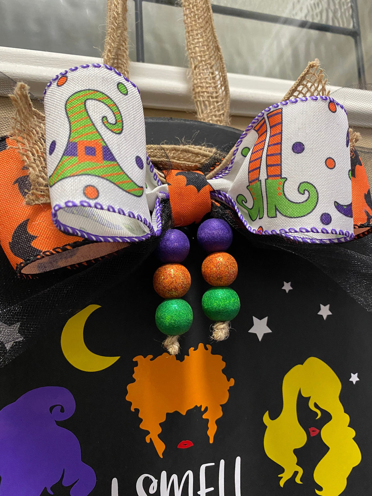 Witchy Halloween Door Sign