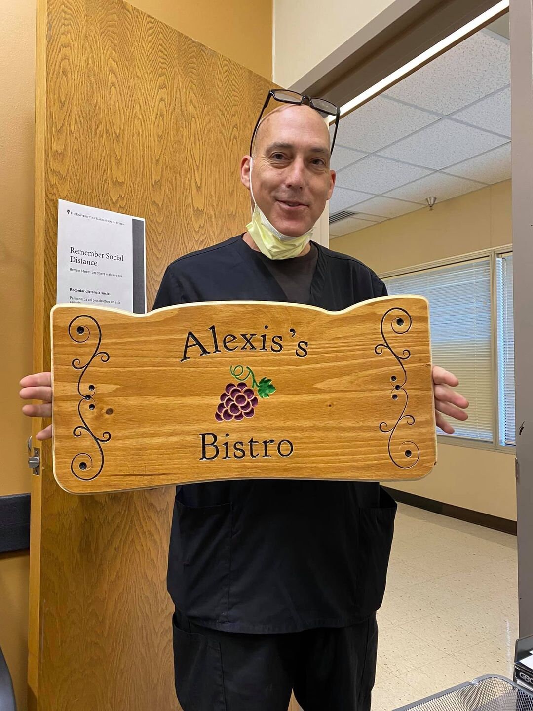 Custom Wood Carved Sign
