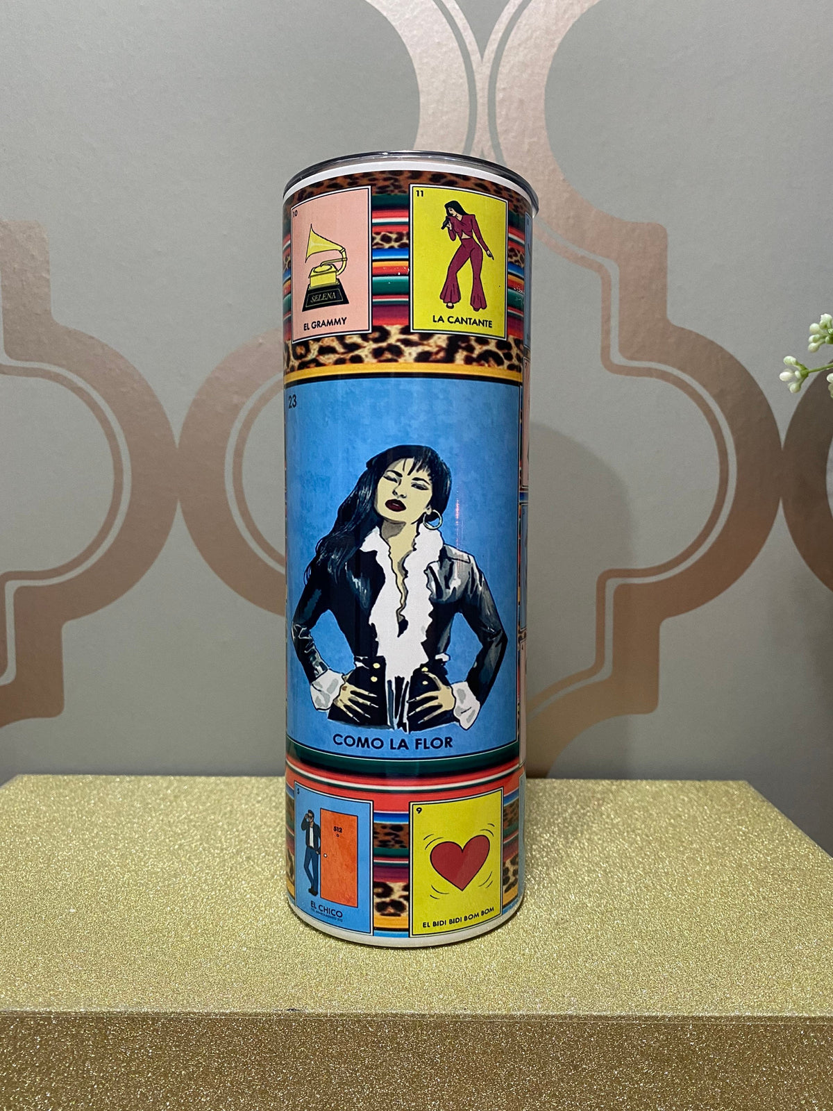 Selena Loteria Tumbler