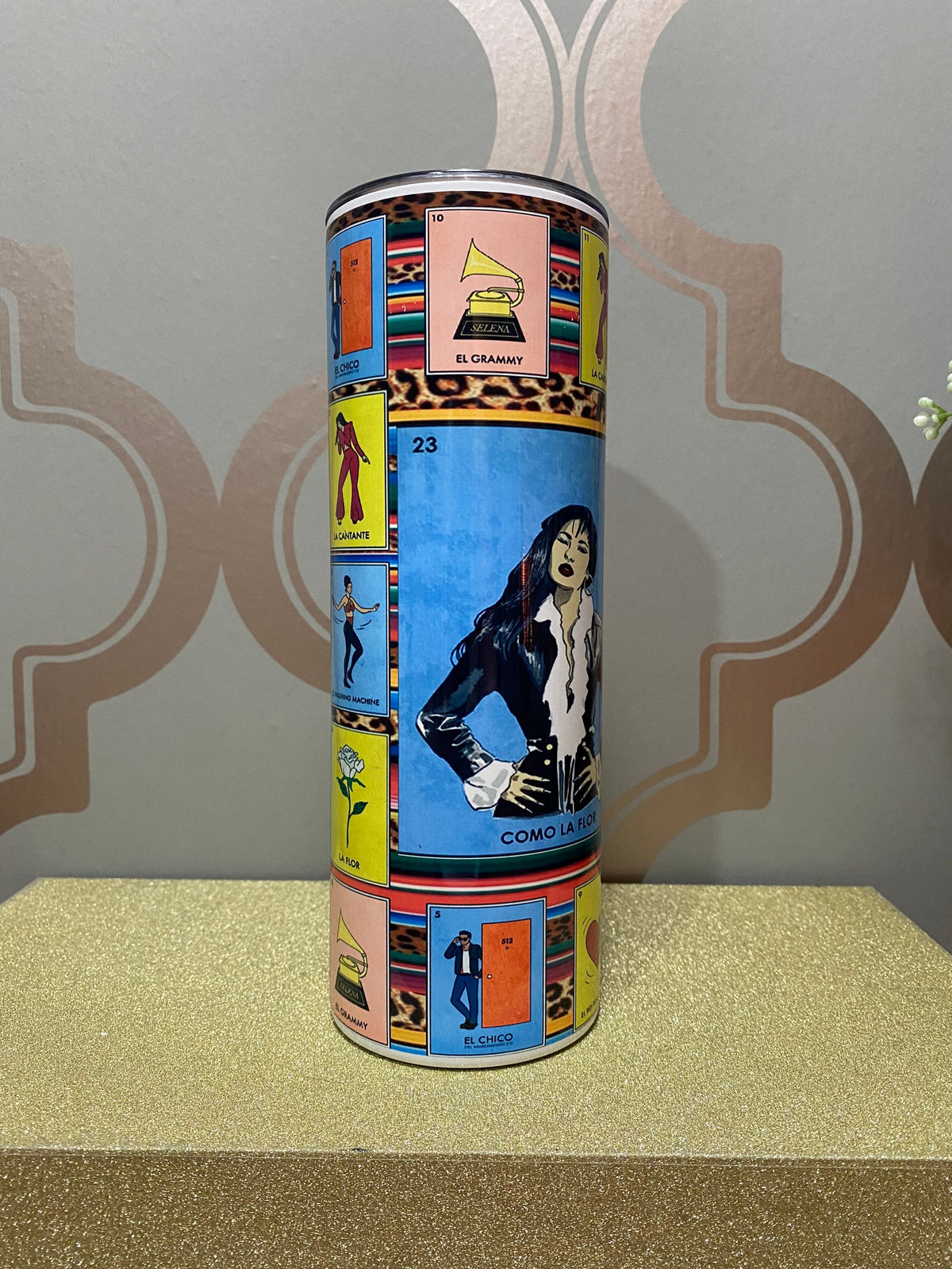 Selena Loteria Tumbler