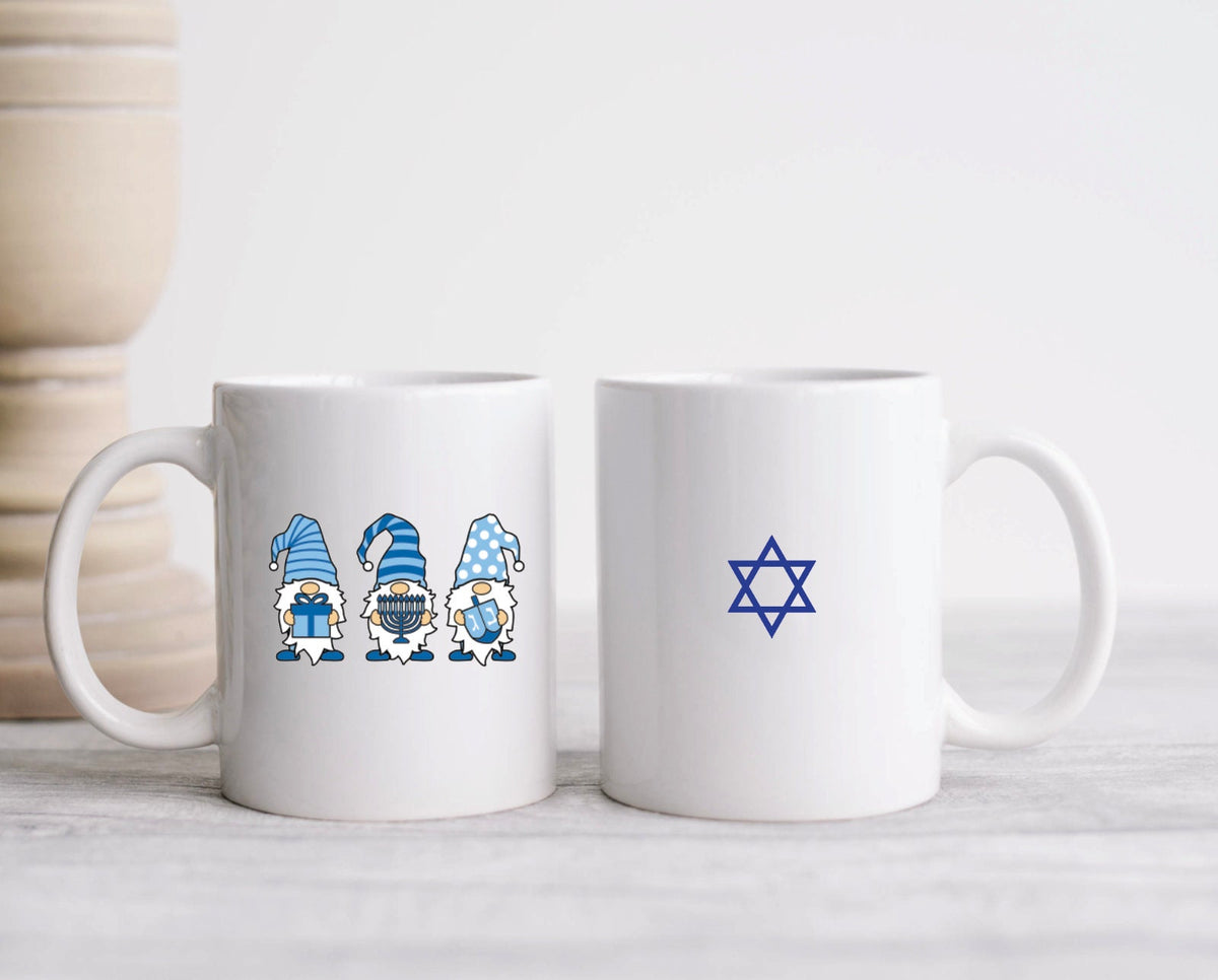 Hanukkah Gnomes Coffee Tea Mug