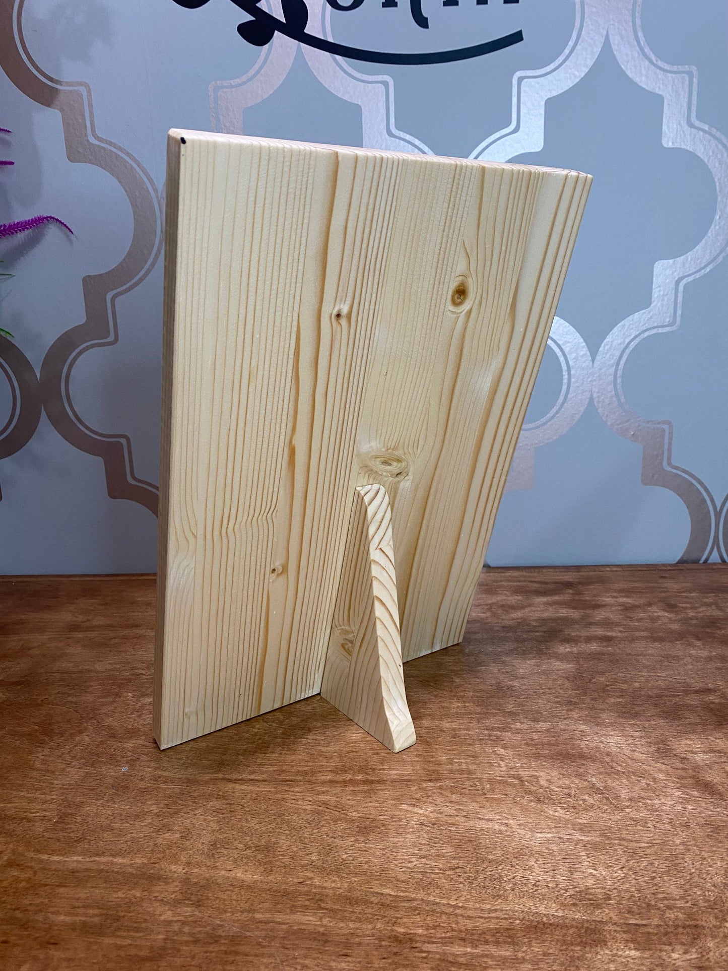 Personalized Stepped Up Dad Wall or Shelf Art