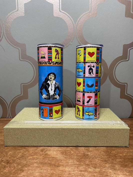 Selena Loteria Tumbler