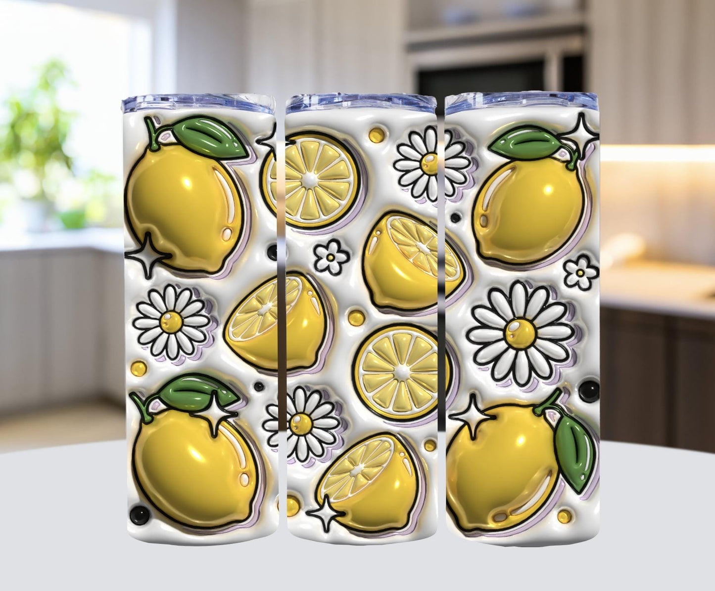 Summer Lemon Tumbler